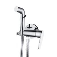 Гигиенический душ D&K Rhein DA1394581 встраиваемый в стену хром