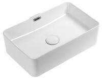 Раковина накладная прямоугольная Allen Brau Fantasy 4.11002.20 керамика цвет белый