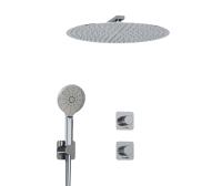 Душевая система со смесителем Wasserkraft Mosel 4600 A4651.293.090.117.271.087.127 монтаж встраиваемая в стену без термостата хром