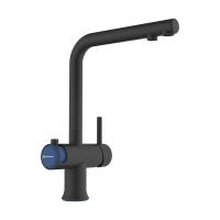 Смеситель для кухни Omoikiri Hotaru 4994499 с подключением к фильтру графит/indigo blue