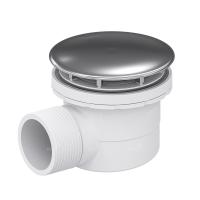 Сифон для душевых поддонов RGW Velplex QYD-06 18241106-01* пластик хром