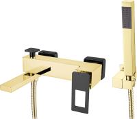 Смеситель  Boheme Q 143-GB настенный 
без термостата 