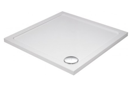 Душевой поддон низкий Cezares SMC TRAY-M-A-90-35-W квадратная    белый