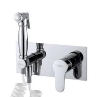 Гигиенический душ D&K Rhein DA1394501 встраиваемый в стену хром