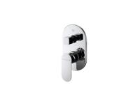 Смеситель для душа Bravat Gina P69194C-ENG встраиваемый в стену 
без термостата хром