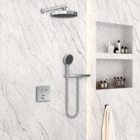 Душевая система со смесителем Vincea Inspire VSFW-4I212RCH монтаж встраиваемая в стену без термостата хром