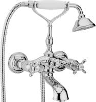 Смеситель для ванны или душа Webert Ottocento OT720201015 Chrome настенный 
без термостата хром