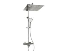 Душевая система со смесителем Wasserkraft  A199.119.065.010.CH Thermo монтаж настенная с термостатом хром