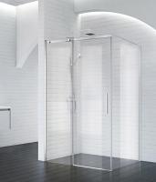Душевой угол BelBagno Acqua ACQUA-AH-1-130/100-C-Cr прямоугольный 130x100 стекла прозрачные, профиль хром