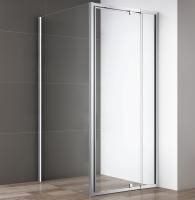 Душевой угол Cezares Variante VARIANTE-AH-1-80/90-100-C-Cr прямоугольная  стекла прозрачные, профиль хром