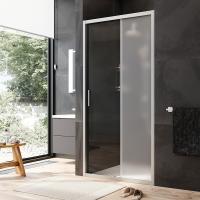 Душевая дверь Am.Pm Gem W90G-100-1-195MM 100 см стекла прозрачные матовые, профиль хром