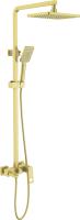 Душевая система со смесителем Timo Briana SX-7130/17 монтаж настенная без термостата матовое золото