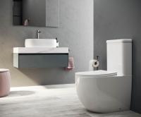 Унитаз напольный Ceramica Nova Mia CN1801 Rimless фарфор белый