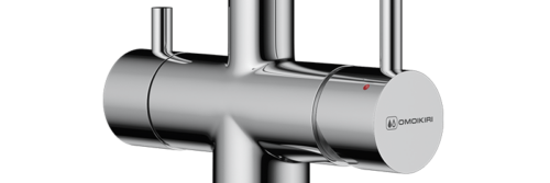 Смеситель для кухни Omoikiri Akita-S 4994330 с подключением к фильтру хром