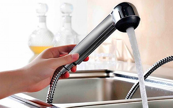 Смеситель для кухни Lemark Luna LM4150C без подключения к фильтру хром