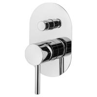 Смеситель для душа на 2 выхода Plumberia Selection IXO XO1001CR встраиваемый в стену 
без термостата хром