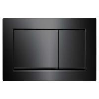 Кнопка смыва механическая Vincea  VFP-001MB цвет черный матовый