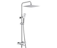 Душевая система со смесителем Wasserkraft  A19901 монтаж настенная с термостатом хром