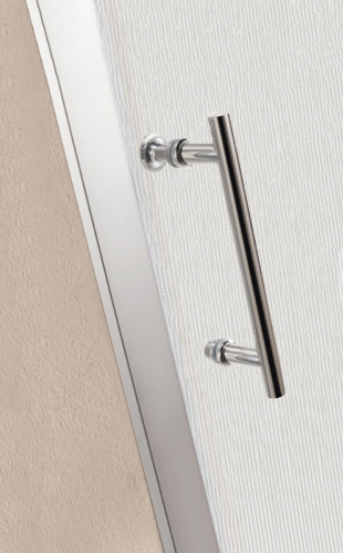 Душевой угол Cezares Eco ECO-O-RH-2-120/90-P-Cr прямоугольная-асимметричная  стекла , профиль 