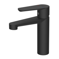 Смеситель для раковины D&amp;K Bayern.München DA1562105 черный матовый