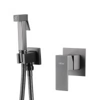 Гигиенический душ Abber Daheim AF8225NG встраиваемый в стену никель