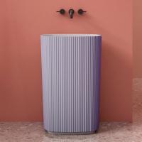 Раковина  овальная Abber STEIN AS2502Violett искусственный камень цвет фиолетовый