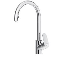 Смеситель для кухни Am.Pm Like F8012000 без подключения к фильтру хром/черный