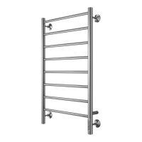 Полотенцесушитель электрический Terminus Аврора П8  50x85 4670078531179 хром