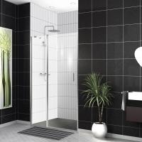 Душевая дверь BelBagno Uno UNO-B-12-30+60-C-Cr 90 см стекла прозрачные, профиль хром