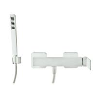 Смеситель для душа Webert Pegaso PE870101740 настенный 
без термостата белый