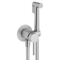 Гигиенический душ Plumberia Selection IXO XO2000CS встраиваемый в стену брашированный хром