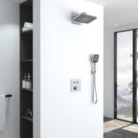 Душевая система со смесителем Vincea  VSFW-421I4CH монтаж встраиваемая в стену без термостата хром