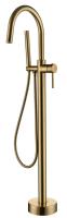 Смеситель для ванны Boheme Uno 469-MG напольный 
без термостата Matt Gold