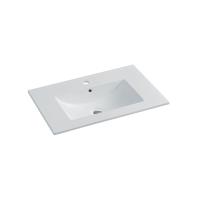 Раковина мебельная прямоугольная Vincea  VBS-13970 фарфор цвет белый