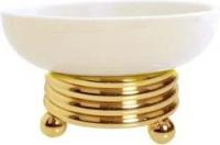 Мыльница Boheme Hermitage 10360 настольная цвет Gold
