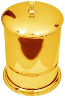 Ведро для мусора Boheme Chiaro 10508 напольное цвет Gold