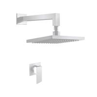Душевая система со смесителем Webert Pegaso PE890102740 монтаж встраиваемая в стену без термостата белый