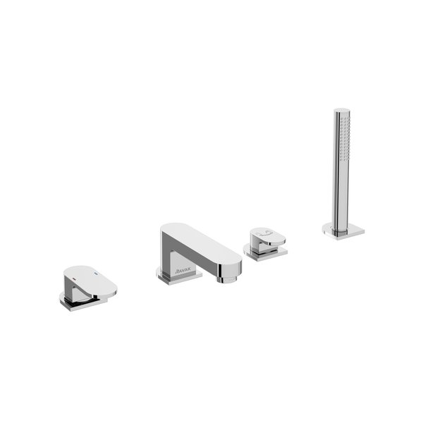 Смеситель для ванны Ravak Chrome X070170 на борт ванны 
без термостата хром