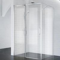 Душевой угол BelBagno Acqua ACQUA-AH-1-120/80-C-Cr прямоугольный 120x80 стекла прозрачные, профиль хром