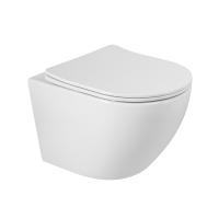 Унитаз подвесной BelBagno Sfera-R BB046CHR/SC Rimless фаянс белый