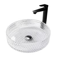 Раковина  круглая Abber GLAS AK2301 стекло цвет прозрачный