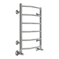 Полотенцесушитель водяной Terminus Виктория П6  40х60 4670078530066 хром