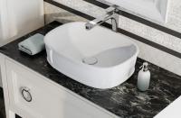 Раковина накладная овальная Kerama Marazzi Circo CI.wb.50 фарфор цвет белый