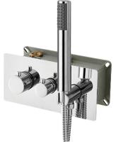 Смеситель для душа RGW Shower Panels 21140544-11 встраиваемый в стену 
с термостатом хром