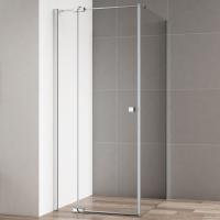 Душевой угол Cezares Valvola VALVOLA-AH-1-100/90-C-Cr прямоугольная  стекла , профиль хром