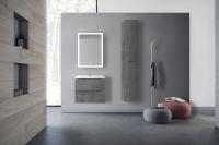 Тумба  подвесная Vincea Mia VMC-2MC600BT 60 см  2 ящика цвет Beton 