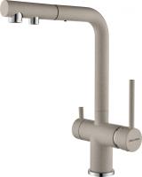 Смеситель для кухни Paulmark SERPENTINE Se213222-BE с подключением к фильтру бежевый