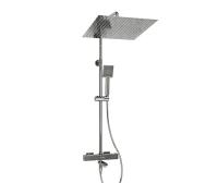 Душевая система со смесителем Wasserkraft  A199.119.141.010.CH Thermo монтаж настенная с термостатом хром