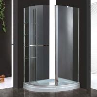 Душевой угол Cezares Elena ELENA-W-RH-1-120/90-C-Cr-R прямоугольная-асимметричная  стекла прозрачные, профиль хром