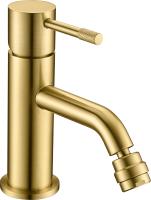 Смеситель для биде Boheme Uno 466-MG латунь Matt Gold